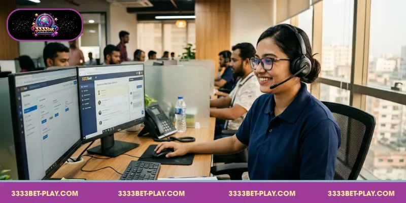 পেমেন্ট ও অ্যাকাউন্ট সুরক্ষায় 3333bet গ্রাহক সেবা এর সহায়তা