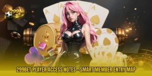 299BET Player Access Notes - Smart Member Entry Map
